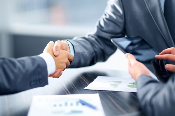 Business Litigation Hand Shake