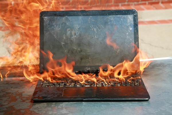Defective Product Laptop
